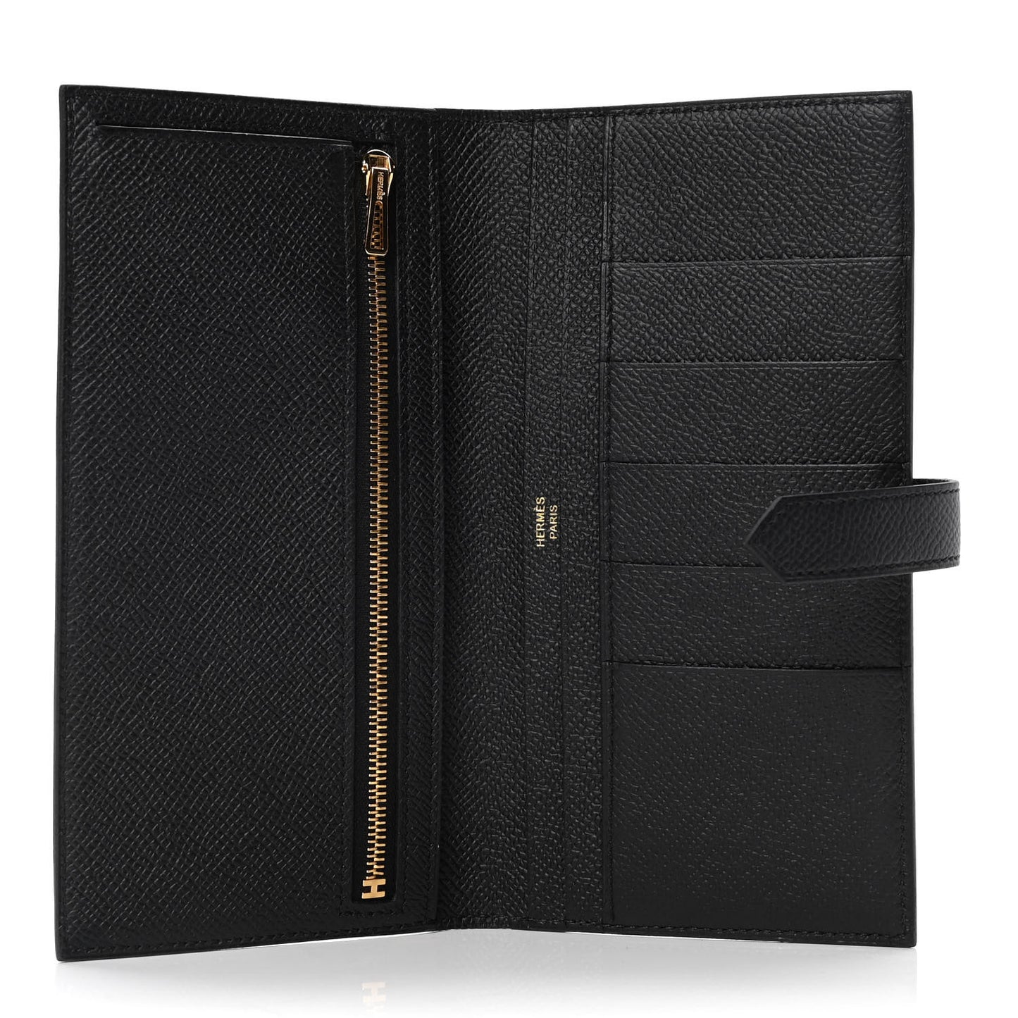 Epsom Bearn Gusset Wallet Black
