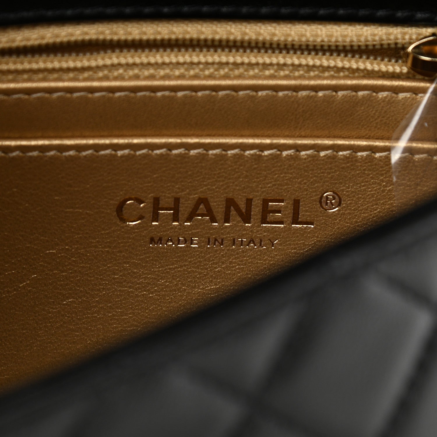 Chanel Lambskin Quilted Mini Rectangular Pearl Crush Flap Black 6 of 10