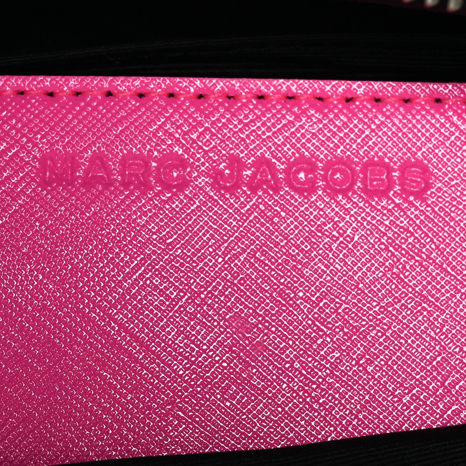 Marc Jacobs Saffiano Small Snapshot Camera Bag Bright Pink 8 of 15