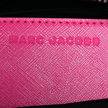 Marc Jacobs Saffiano Small Snapshot Camera Bag Bright Pink 8 of 15