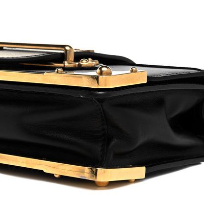 Prada City Calf Saffiano Cahier Bag Black 6 of 9