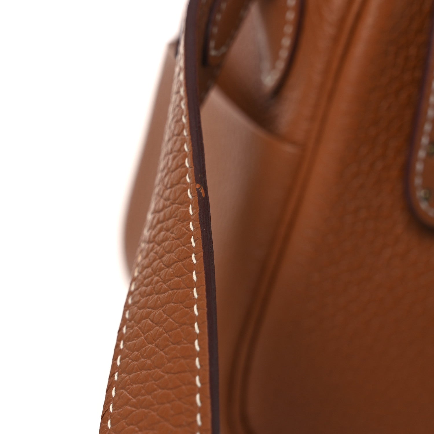 Hermes Taurillon Clemence Mini Lindy 20 Gold 12 of 14