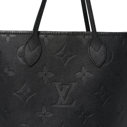 Louis Vuitton Empreinte Monogram Giant Neverfull MM Black 8 of 11