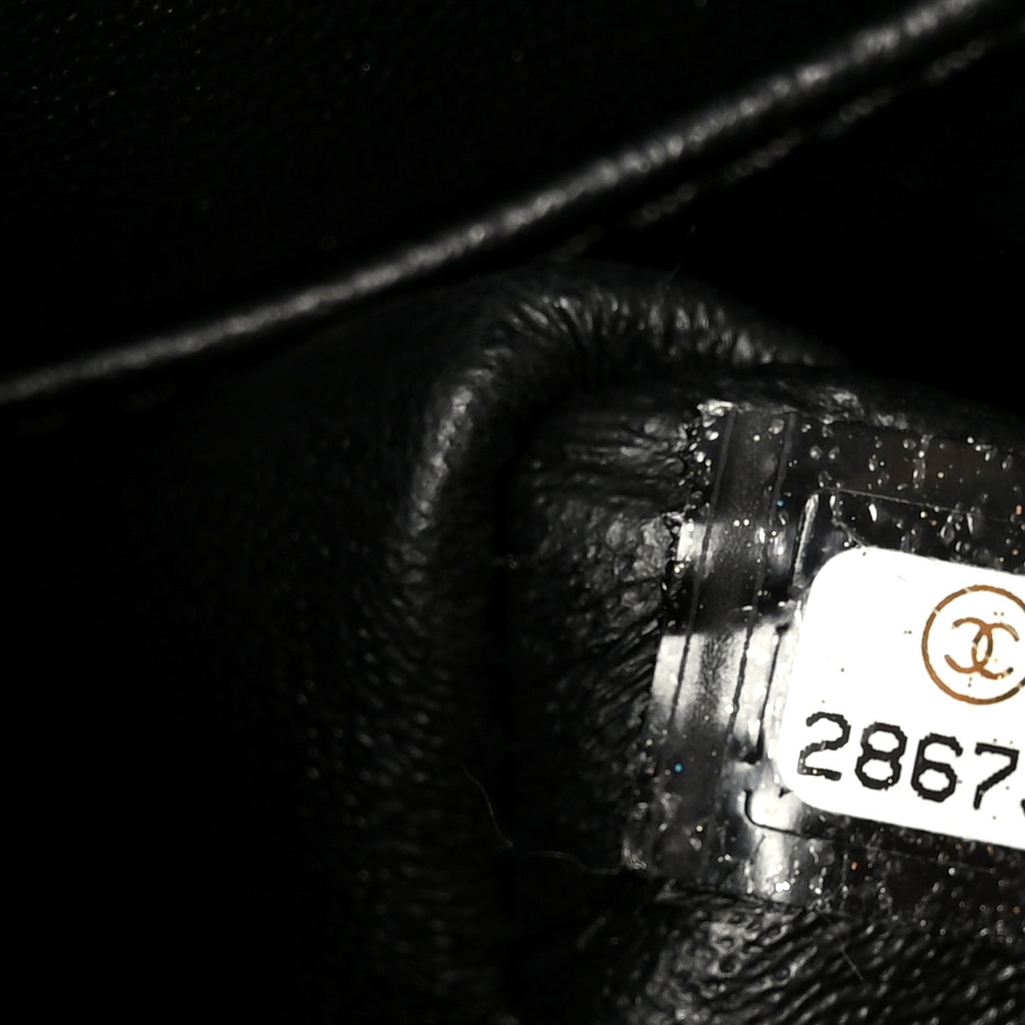 Aged Calfskin Quilted 2.55 Reissue 225 Flap So Black