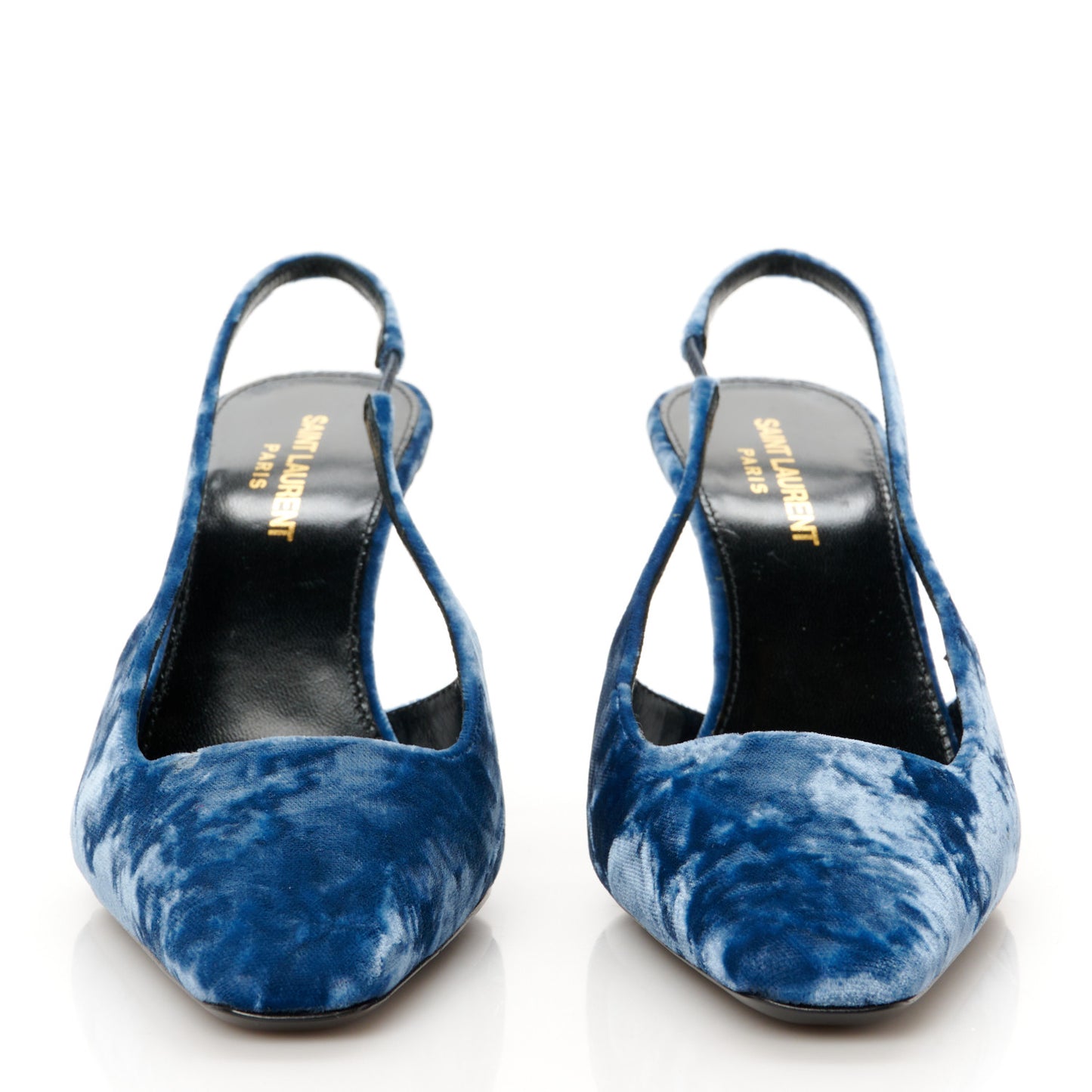 Velvet Tom 90 Dream Slingback Pumps 36.5 Denim
