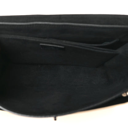 Louis Vuitton Soft Calfskin My Lockme Top Handle Vanille Black 5 of 10