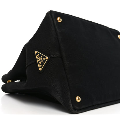 Prada Canapa Logo Tote Black 7 of 8