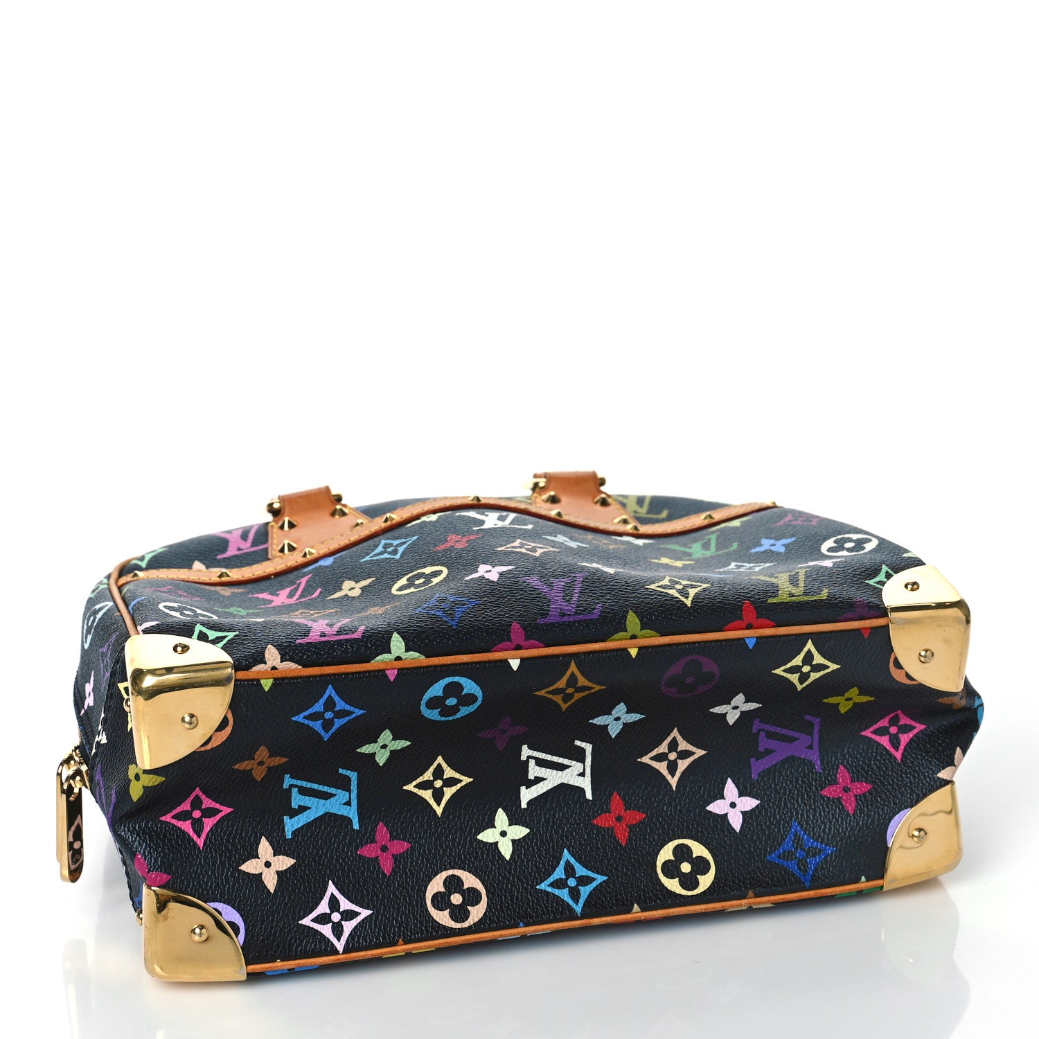 Louis Vuitton Monogram Multicolor Trouville Black 4 of 8