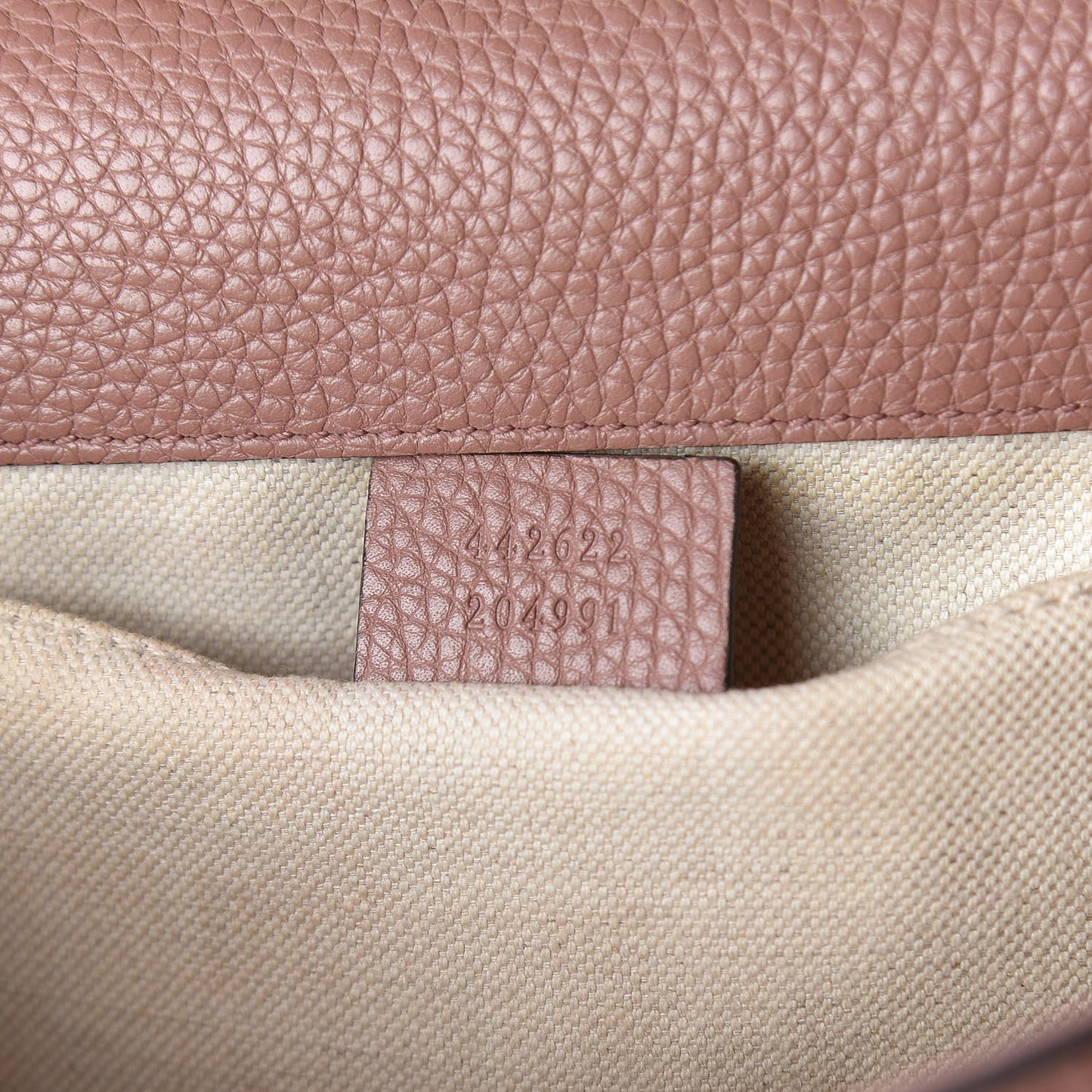 Calfskin Mini GG Marmont Top Handle Bag Rosy Phard