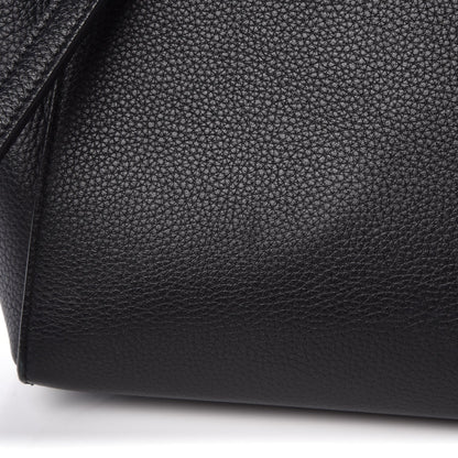 Celine Drummed Calfskin Mini Belt Bag Black 9 of 9