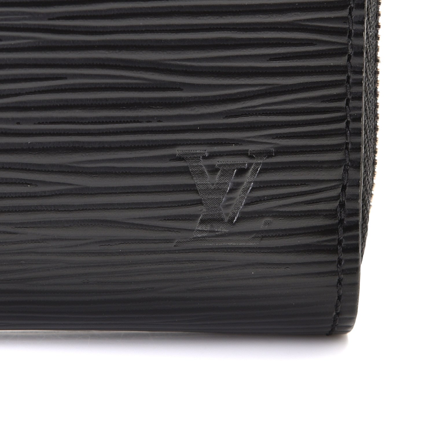 Louis Vuitton Epi Zippy Coin Purse Black 7 of 9