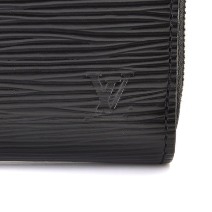 Louis Vuitton Epi Zippy Coin Purse Black 7 of 9