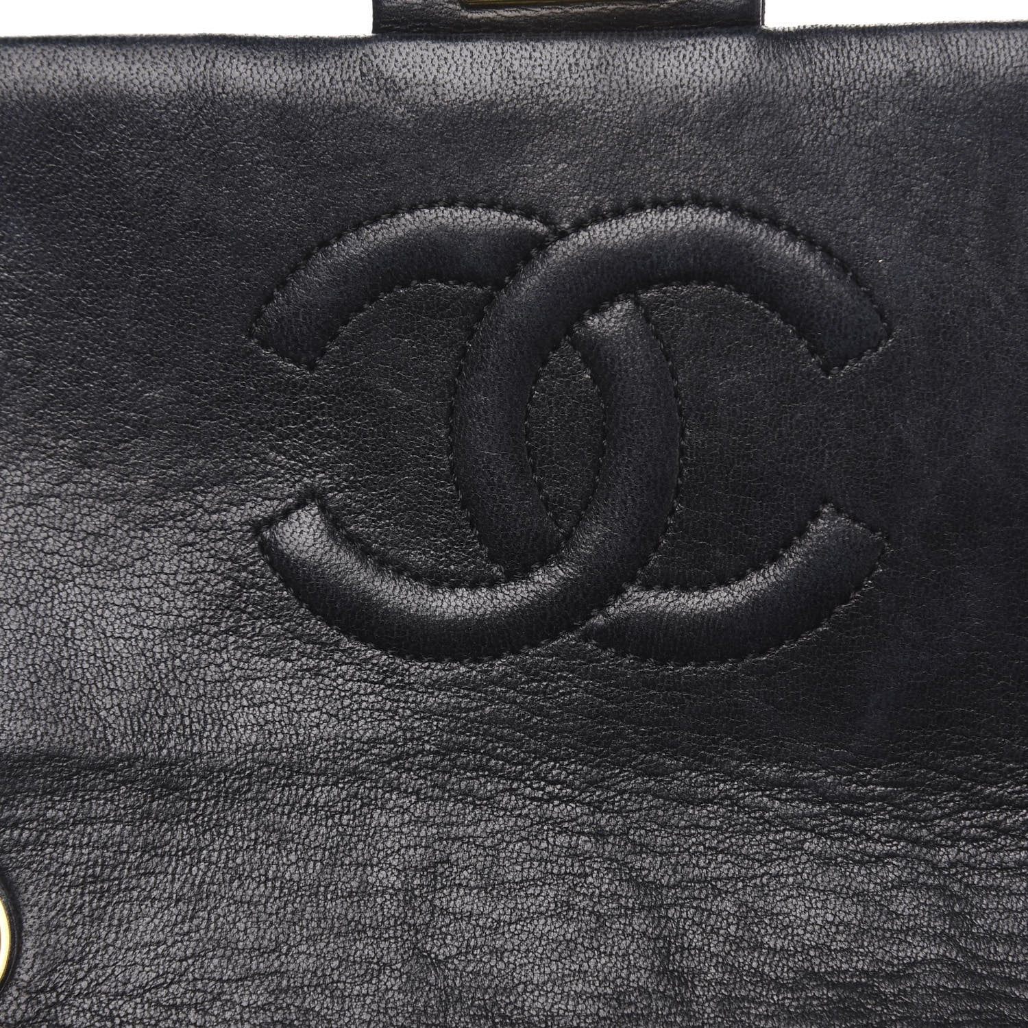 Chanel Lambskin Quilted Mini Square Flap Bag Black 11 of 17