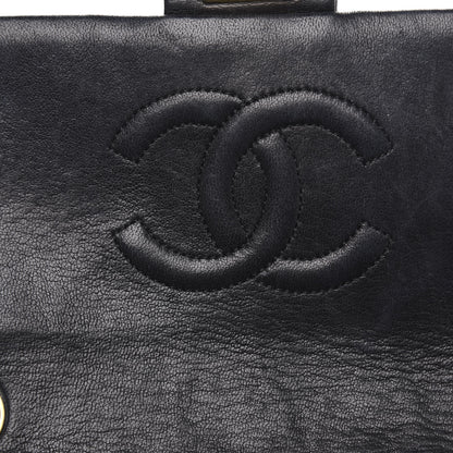 Chanel Lambskin Quilted Mini Square Flap Bag Black 11 of 17