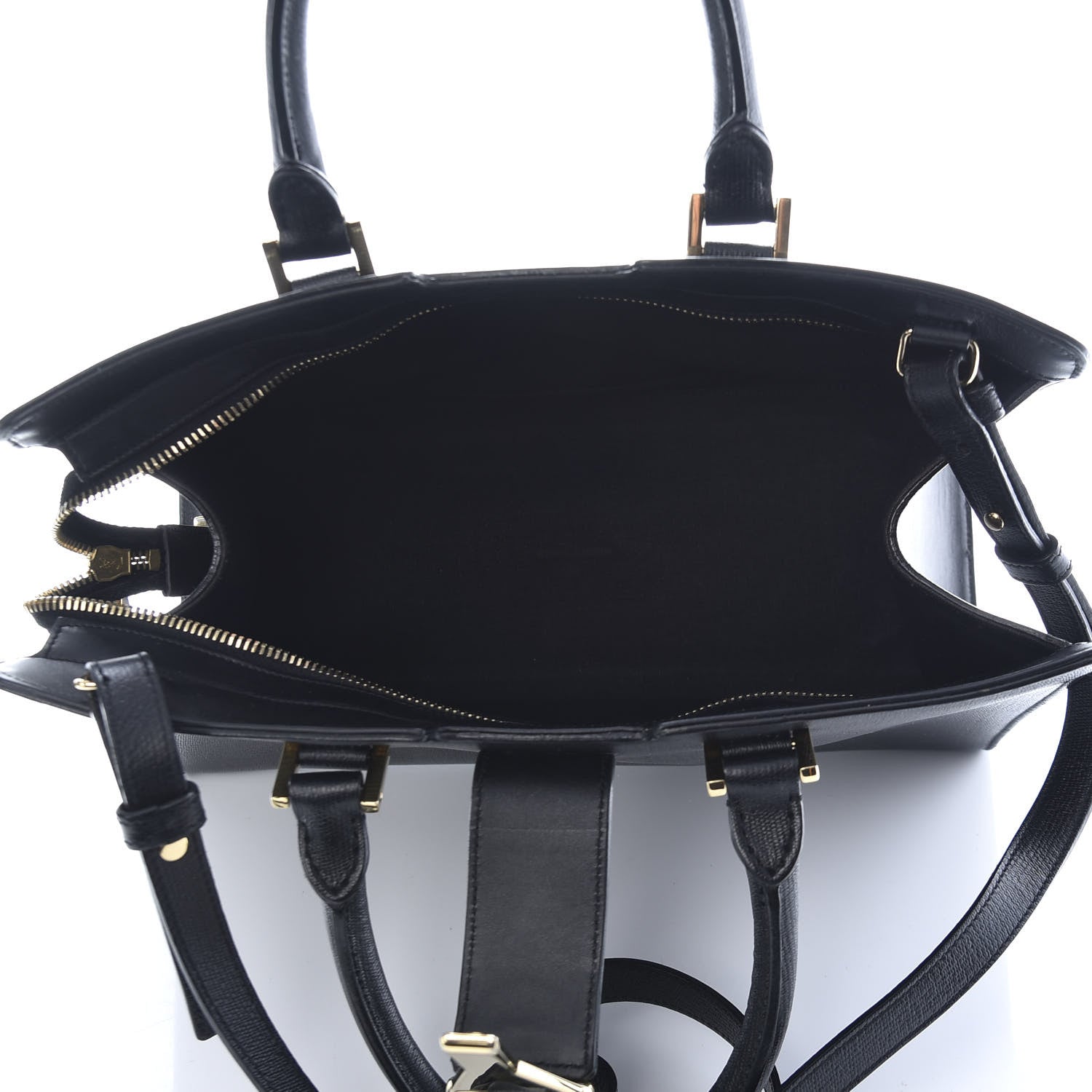 Saint Laurent Textured Calfskin Medium Classic Y Cabas Black 5 of 10