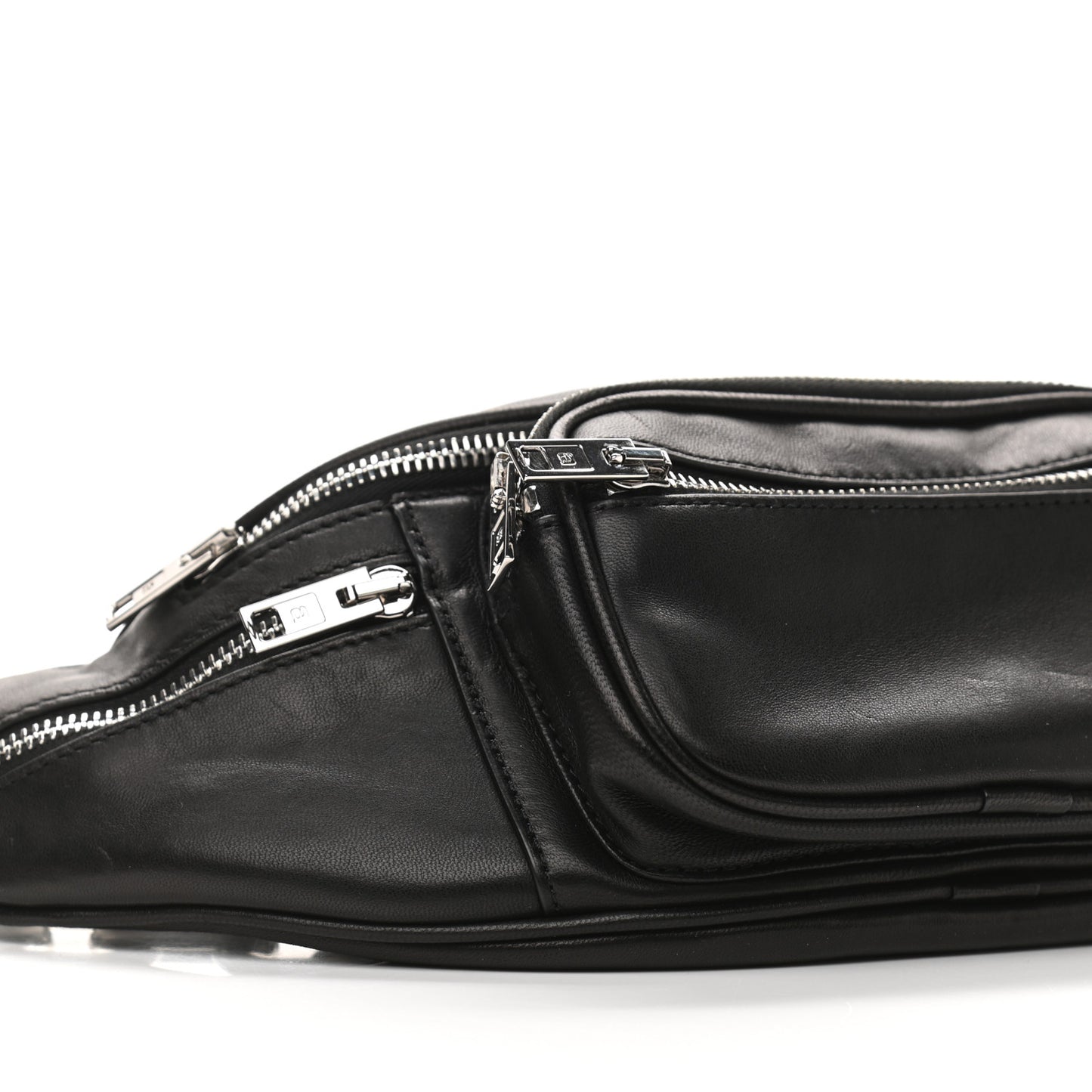 Lambskin Attica Belt Bag Black