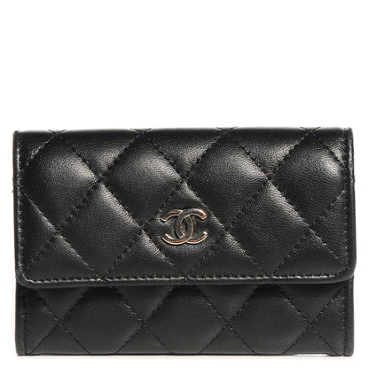 Chanel Lambskin Card Holder Black 1 of 8