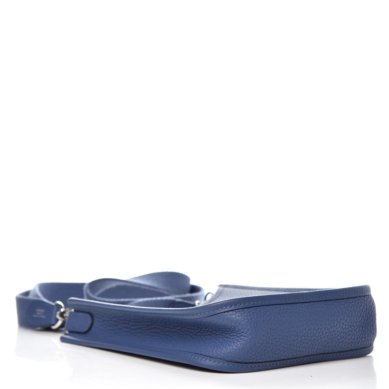 Hermes Taurillon Clemence Evelyne TPM Bleu Brighton 4 of 8