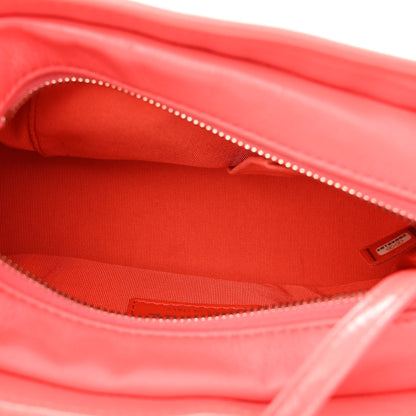 Chanel Aged Calfskin Quilted Small Gabrielle Hobo Red 5 of 11