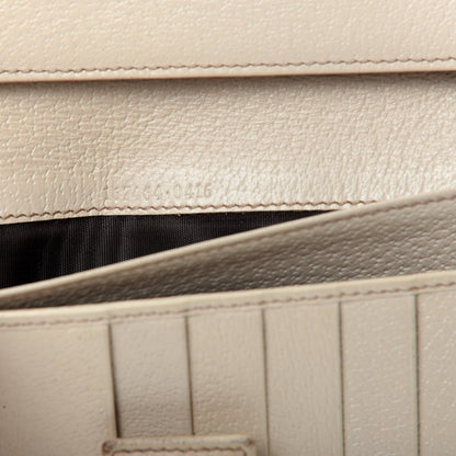 Gucci Monogram Princy Continental Wallet White 7 of 9