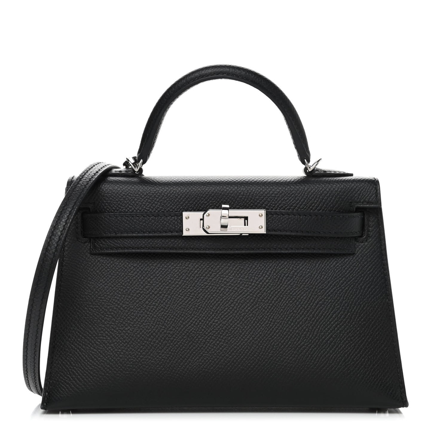 Epsom Mini Kelly Sellier 20 Black
