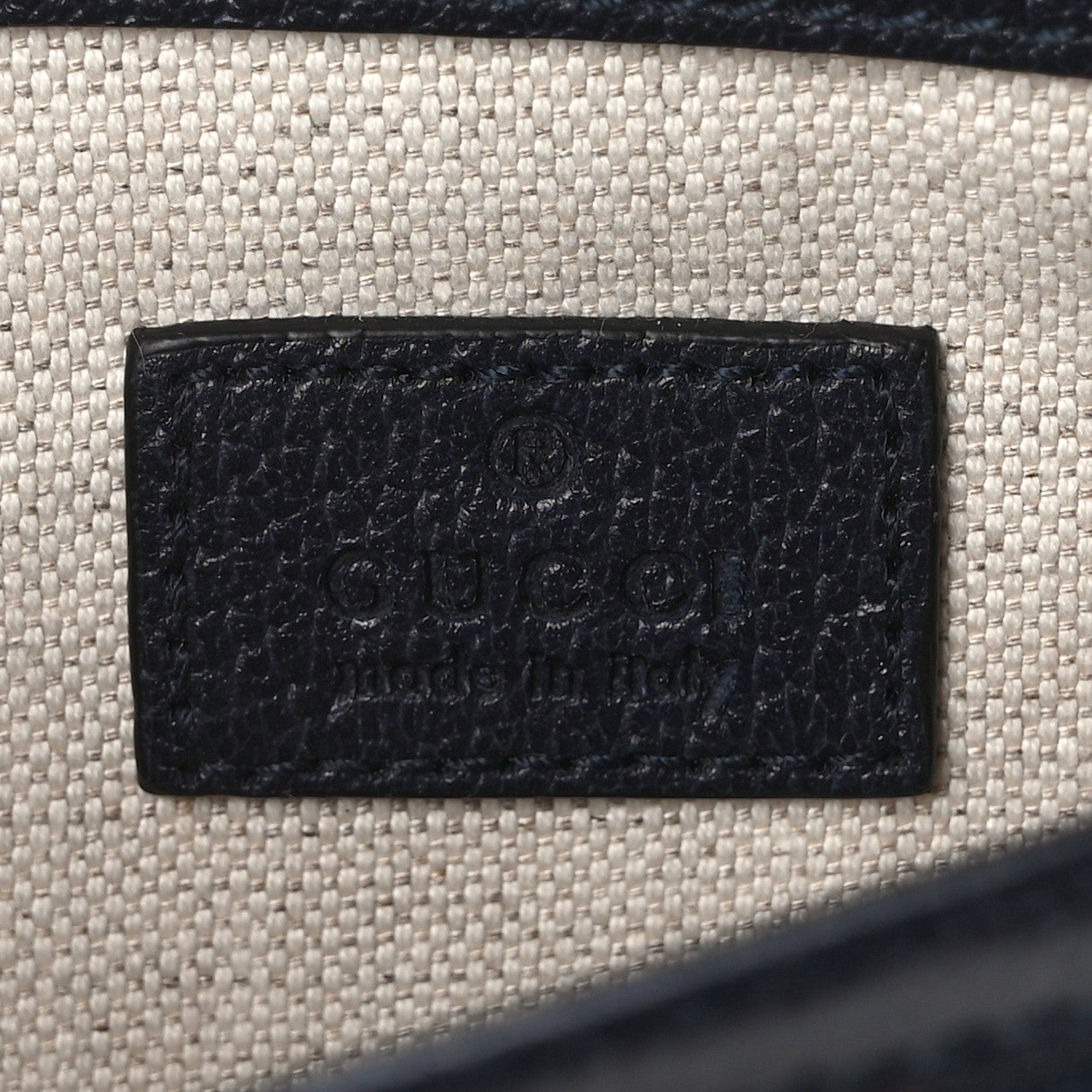 Gucci GG Supreme Monogram Web Small Ophidia Belt Bag 90 36 Beige Navy 6 of 10
