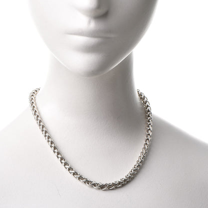 David Yurman Sterling Silver 14K Yellow Gold 6mm Wheat Chain Necklace 2 of 5