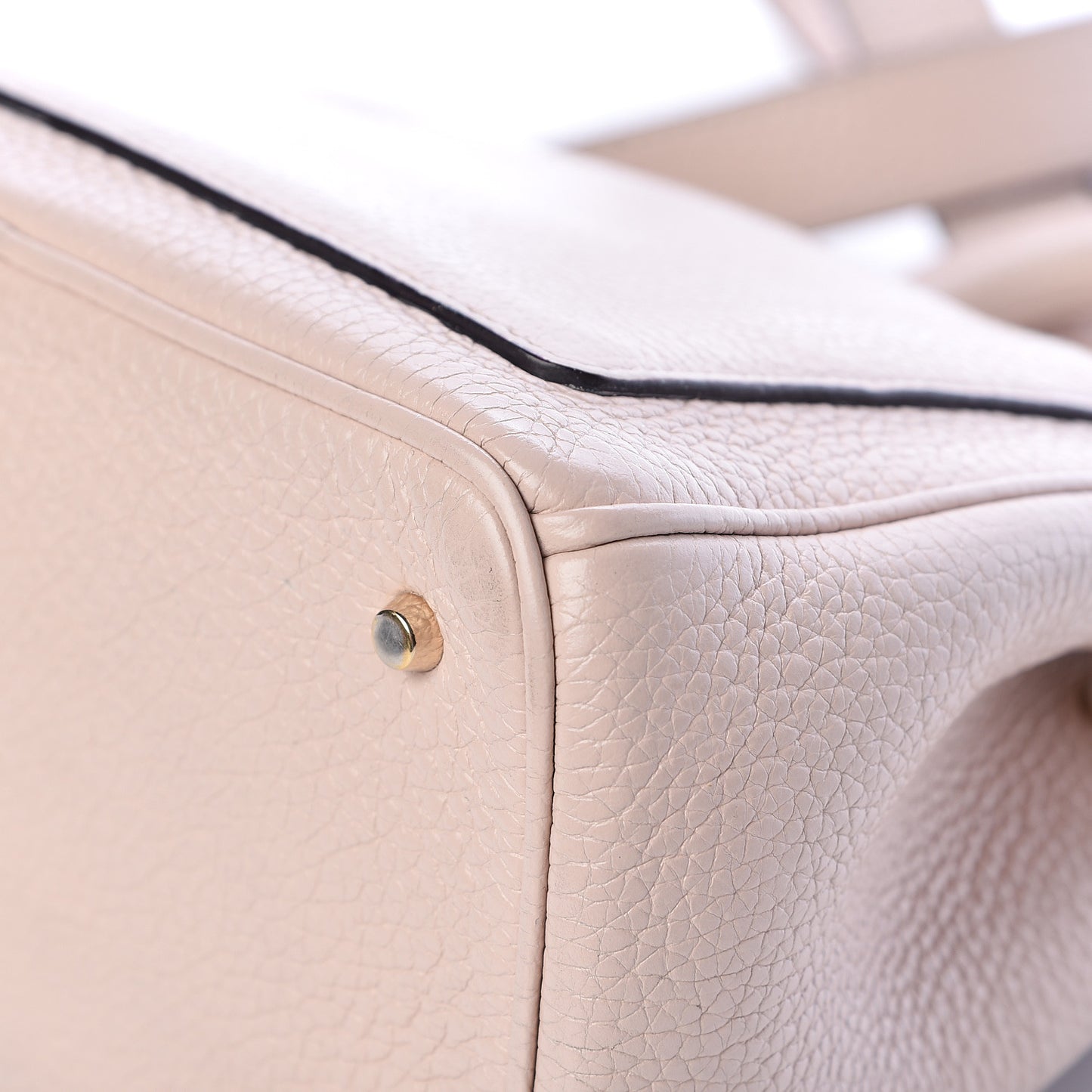 Bullcalf Mini Be Dior Flap Rose Poudre