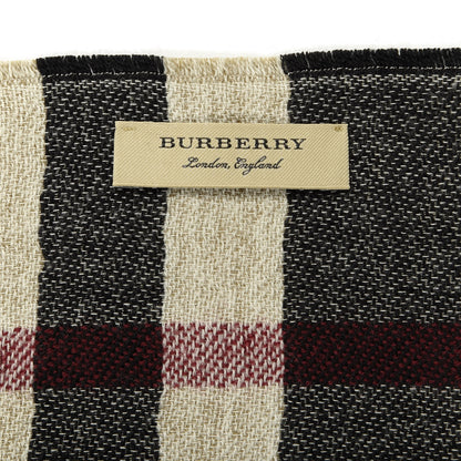Burberry Wool Giant Check Scarf Black 3 of 4
