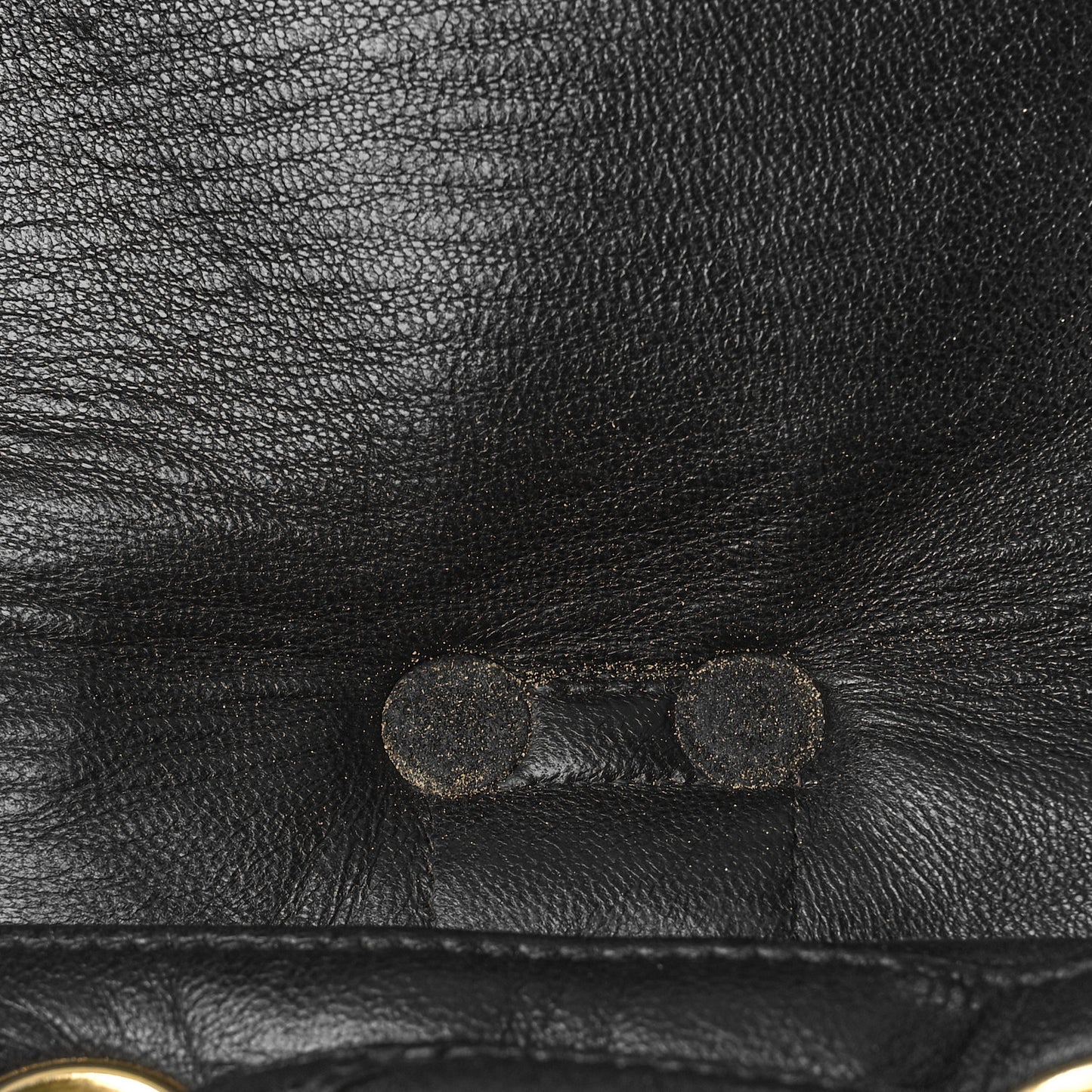 Lambskin Quilted Backpack Black