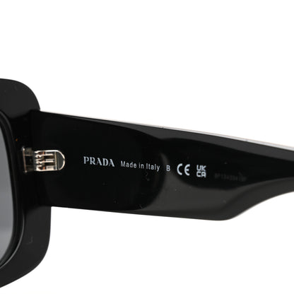 Prada Acetate Sunglasses SPR A08-F Black 5 of 8