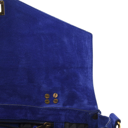 Proenza Schouler Suede PS1 Medium Satchel Royal Blue 13 of 15
