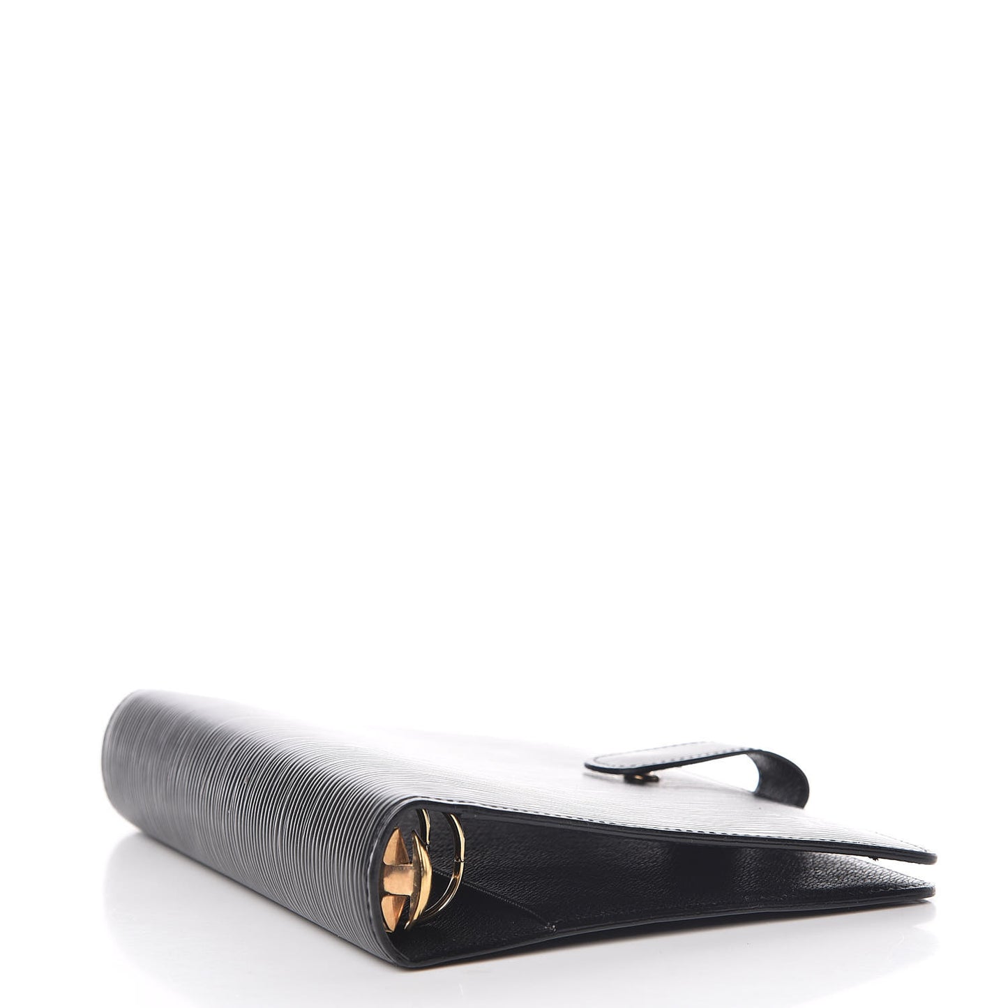 Epi Medium Ring Agenda Cover Black