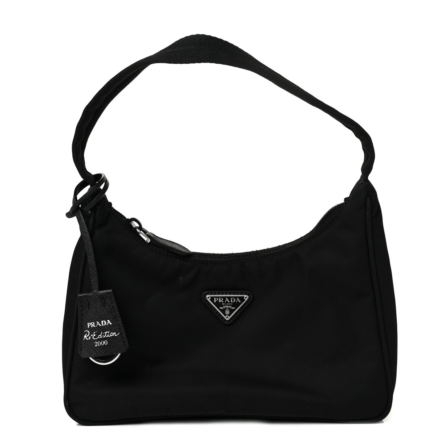 Tessuto Nylon Mini Re-Edition 2000 Bag Black