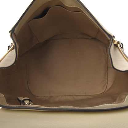 Chloe Suede Calfskin Medium Faye Backpack Off White 4 of 8