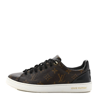 Louis Vuitton Patent Monogram Frontrow Sneakers 38 1 of 9