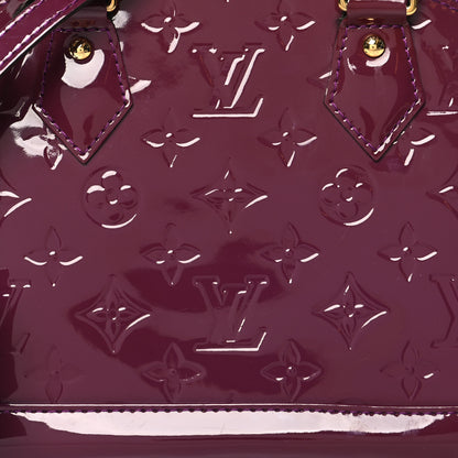 Louis Vuitton Vernis Alma BB Amethyste 7 of 9
