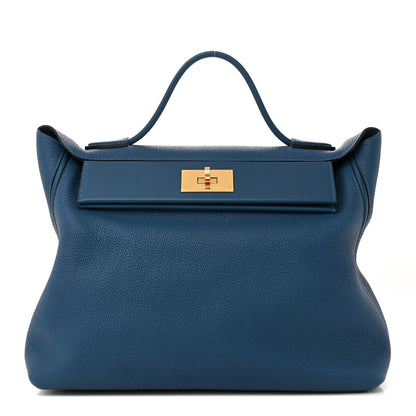 Hermes Togo Swift 24/24 35 Deep Bleu 1 of 14