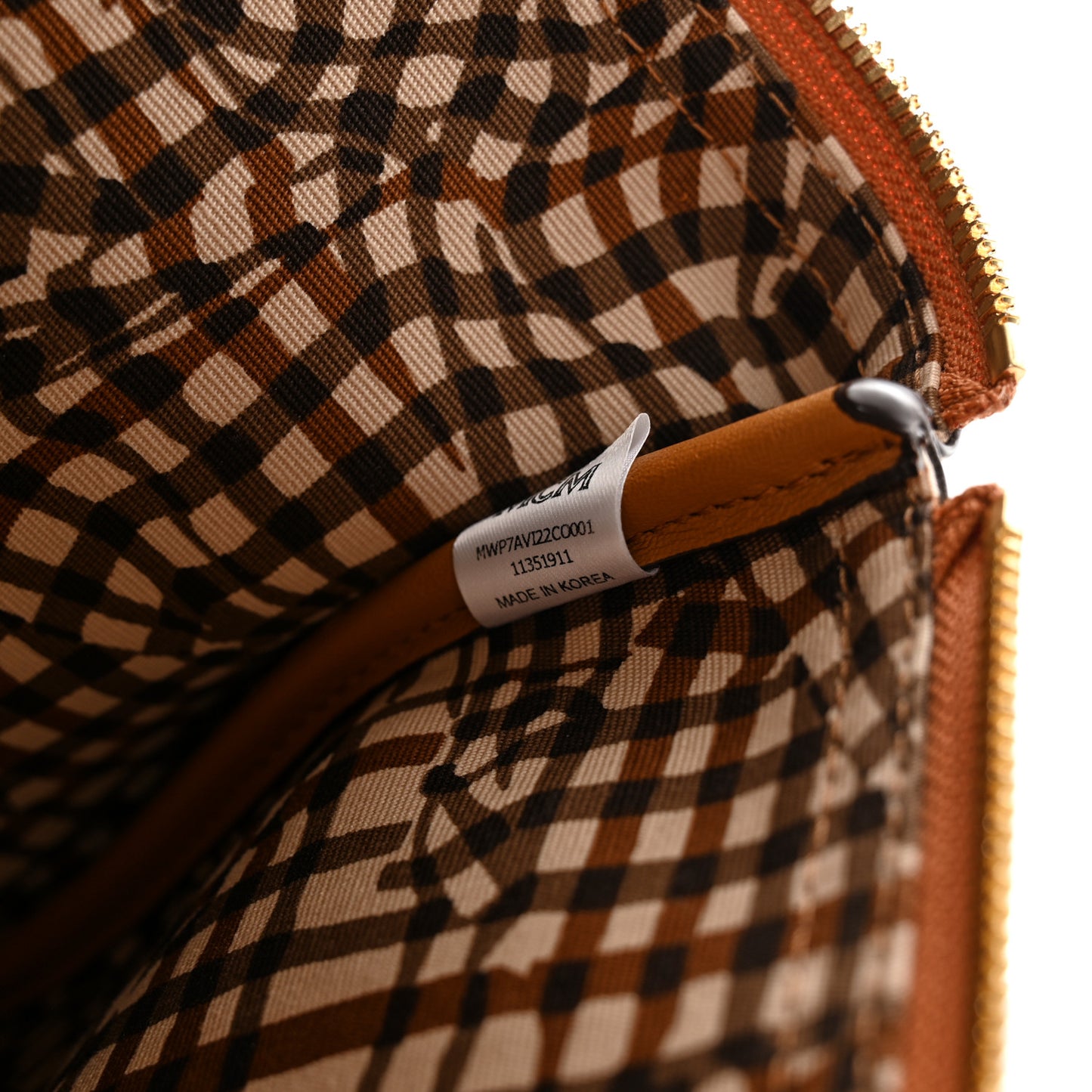 Visetos Liz Shopper Tote Pouch Cognac