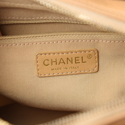Chanel Caviar Quilted Petit Timeless Tote PTT Beige 6 of 17