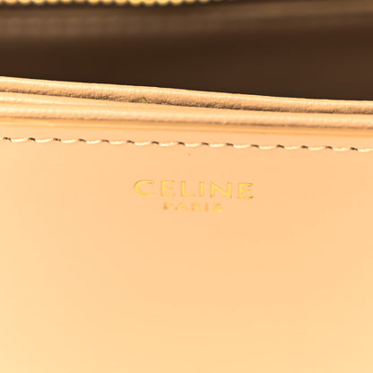 Celine Shiny Calfskin Teen Triomphe Nude 6 of 9