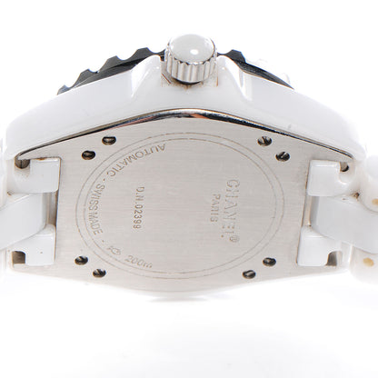 Chanel Stainless Steel Ceramic 38mm J12 Automatic Watch White 5 of 6