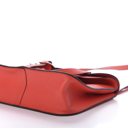 Hermes Taurillon Clemence Halzan 25 Rose Texas 10 of 17