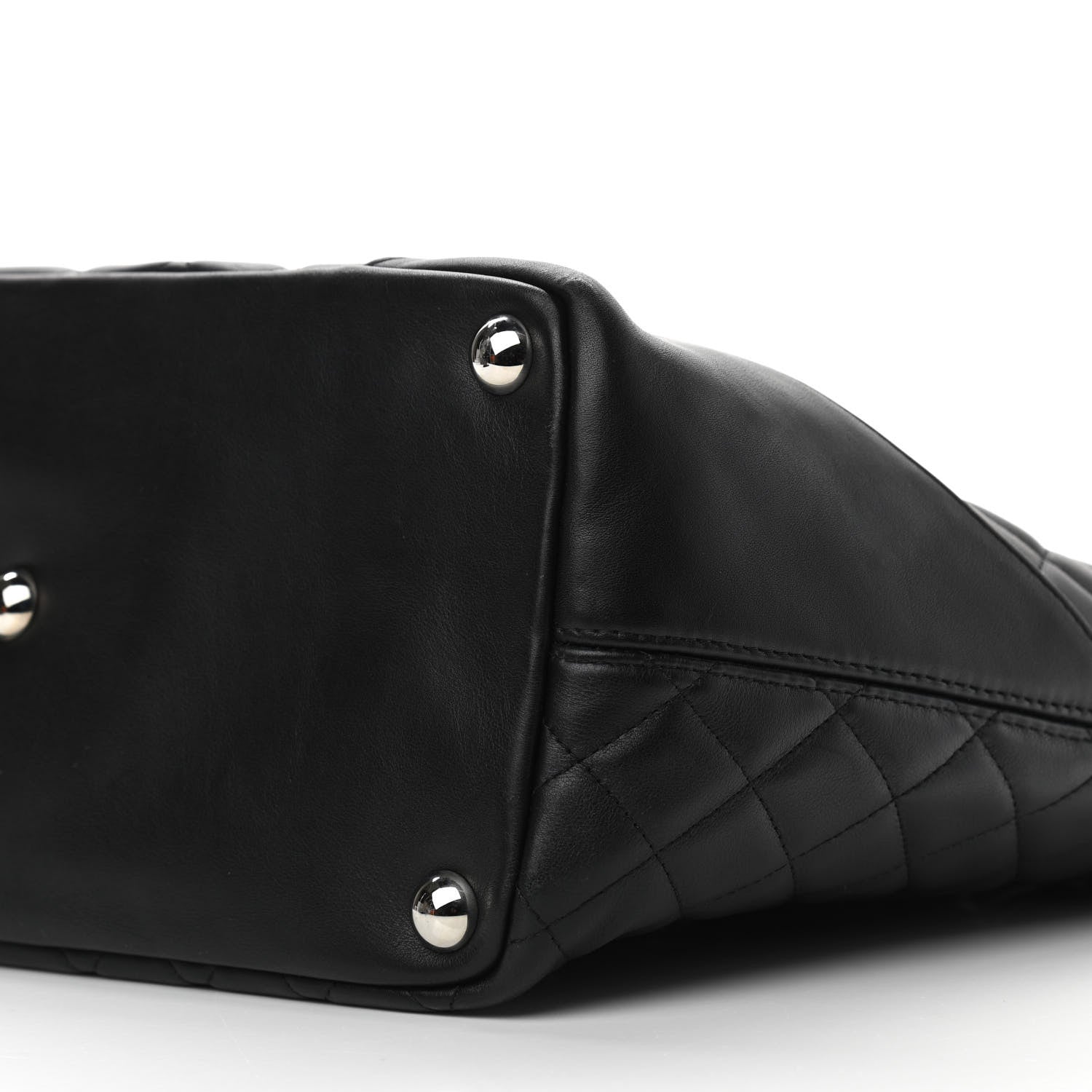 Chanel Calfskin Quilted Large Cambon Tote Black 13 of 13