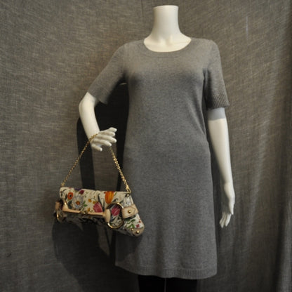 Gucci Flora Floral Horsebit Clutch 2 of 10