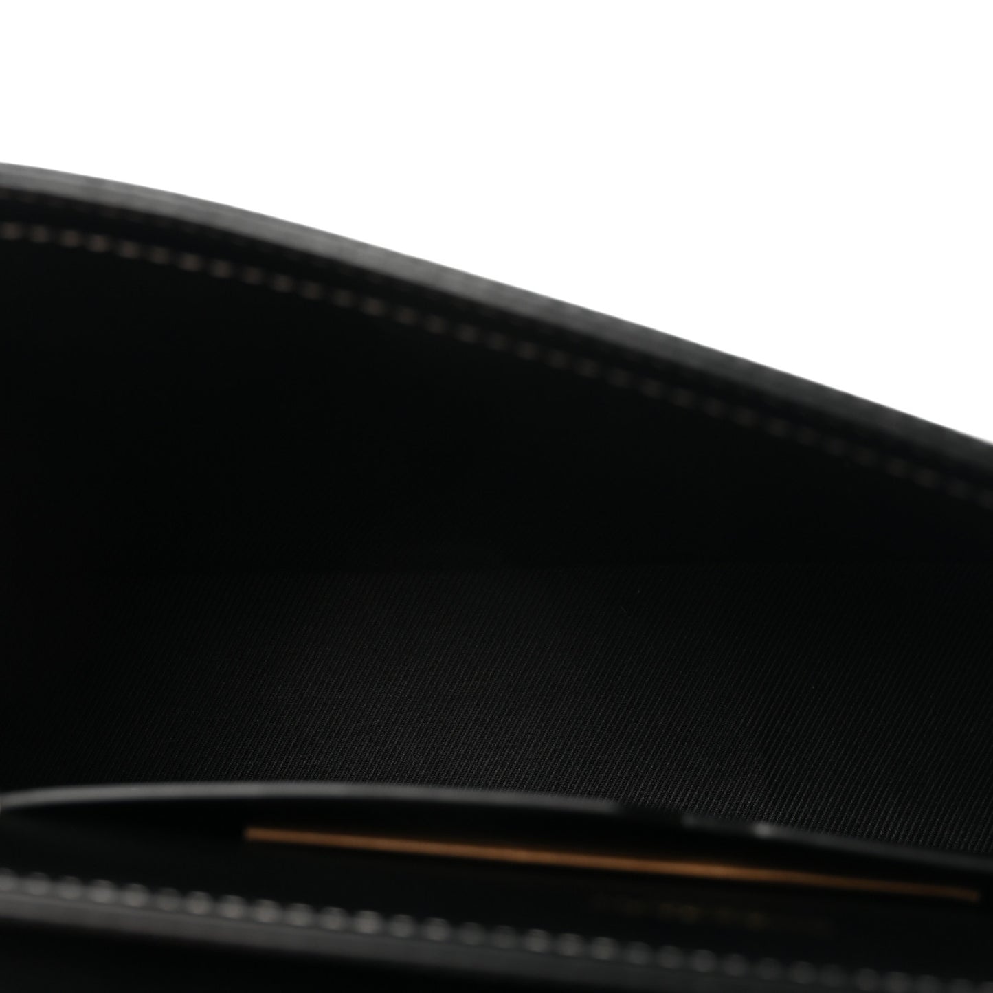E-Canvas Check Calfskin Catherine Shoulder Bag Dark Birch Brown
