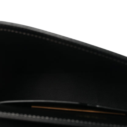 Burberry E-Canvas Check Calfskin Catherine Shoulder Bag Dark Birch Brown 5 of 9