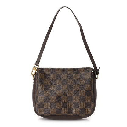 Louis Vuitton Damier Ebene Trousse Make Up Bag Pochette 2 of 8