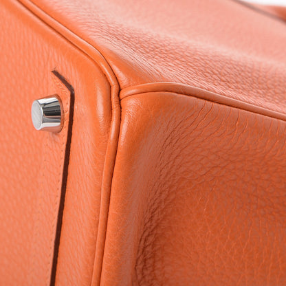 Hermes Togo Birkin 25 Orange 27 of 30