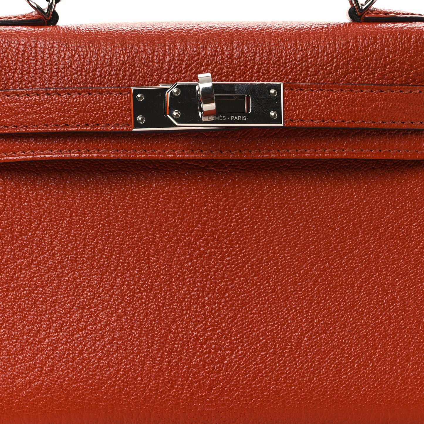 Chevre Mysore Mini Kelly Sellier 20 Cuivre Rose Mexico